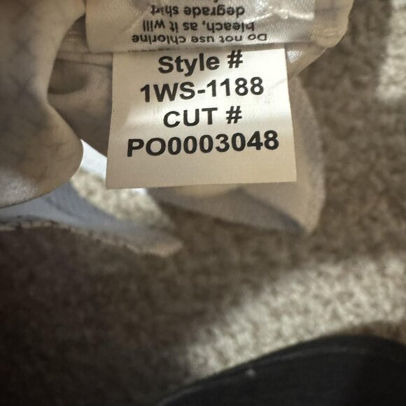 Mizzen+Main Shirt Mens XL Tall White Leeward Trim Fit LS Micro Print 1WS-1188 - Picture 6 of 9